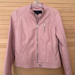 Vero Moda Light Pink Leather Jacket